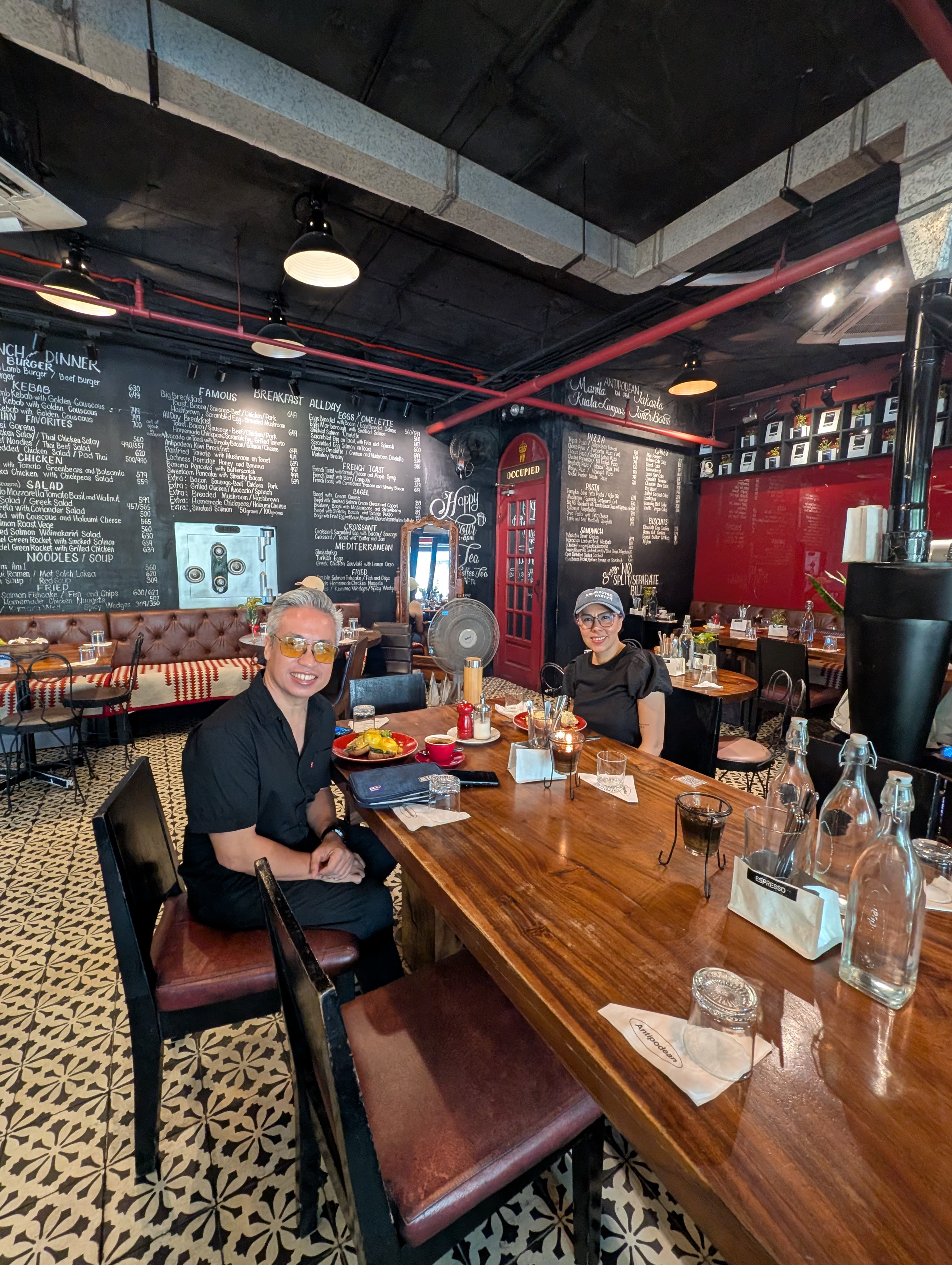 Bobby and Gina at Antipodean