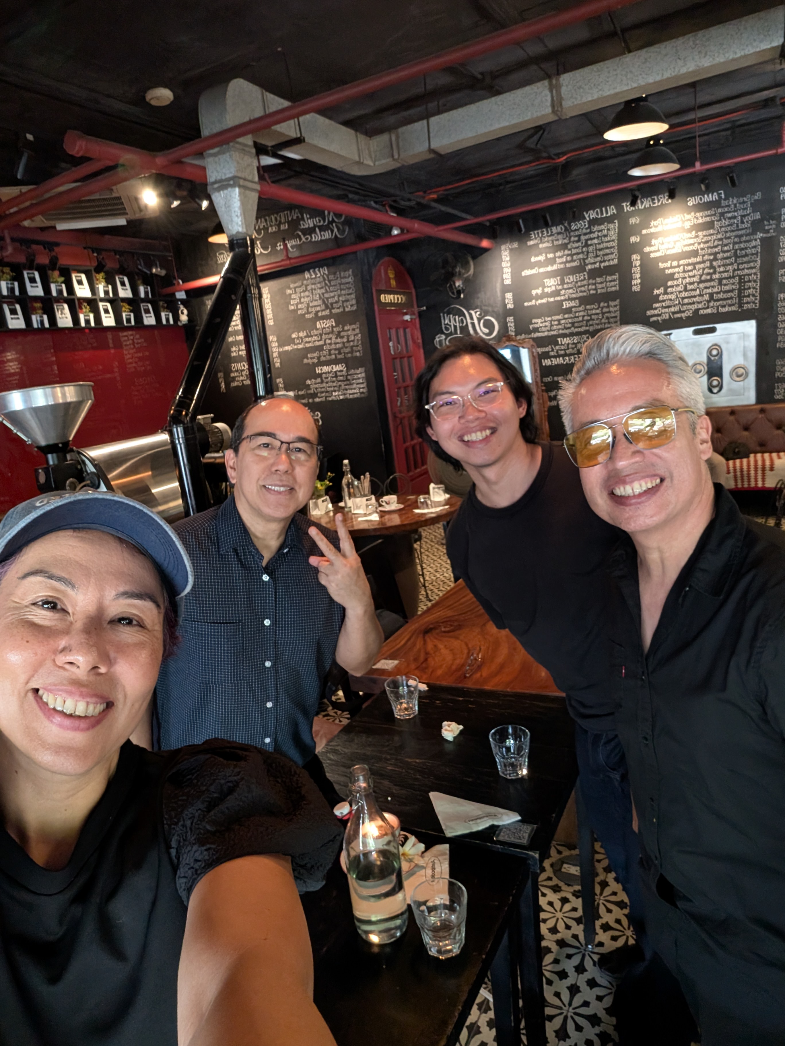 Gina, Ben, Paolo and Bobby